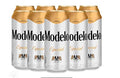 Cerveza Clara Modelo Especial tipo Pilsner 24 latones de 473ml, aroma a azahar y sabor a lúpulo fresco