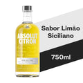Absolut Citron Vodka 750 ML