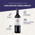 Vino Tinto Casillero Del Diablo Merlot 750 Ml