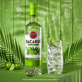 RON BACARDÍ LIMÓN VERDE 700 ML, Ron Saborizado, Fresco y Cítrico, Fórmula Única, Para Mezclar, Servir Frío