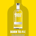 Absolut Citron Vodka 750 ML