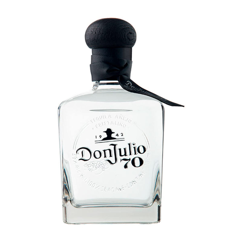 Don Julio, Tequila 70 Cristalino Añejo 700ml, Sabor Suave y Final Limpio, Barrica de Roble Blanco