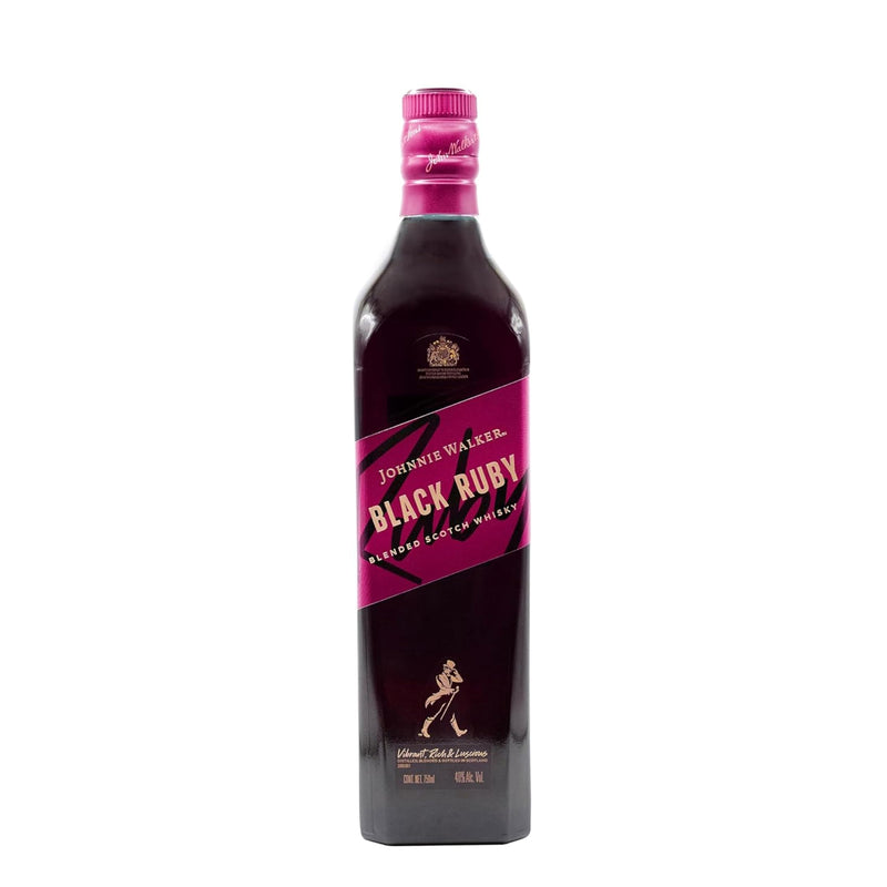 Johnnie Walker, Black Ruby 750 ml, Whisky Blended Scotch, Dulce y Suave, Vibrantes Notas Frutales