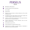 Vino Tinto Perseus 2018 750 ml