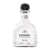 TEQUILA CRISTALINO AÑEJO PATRÓN 700 ML, Orgullosamente Mexicano, 100% Agave Azul Cocido, Hecho a Mano, Ingredientes Naturales