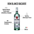 Ron Bacardi Blanco 980 Ml
