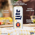 Cerveza Miller Lite 12 Latas de 710ml