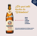 ERDINGER | Cerveza Erdinger Weissbier 12 Pack | 12 Cervezas Artesanales De 500 ml Cada Una | Cerveza Artesanal Erdinger Weissbier | Cerveza Alemana de Calidad Superior