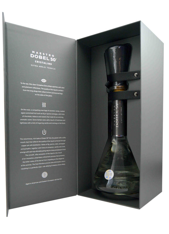 Tequila Maestro Dobel 50 Cristalino 750 Ml