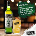 WHISKY WILLIAM LAWSON'S 700 ML, Mezcla de Malta y Grano, Equilibrado y Suave, Producto de la familia Bacardí