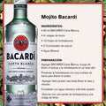 Ron Bacardi Blanco 980 Ml