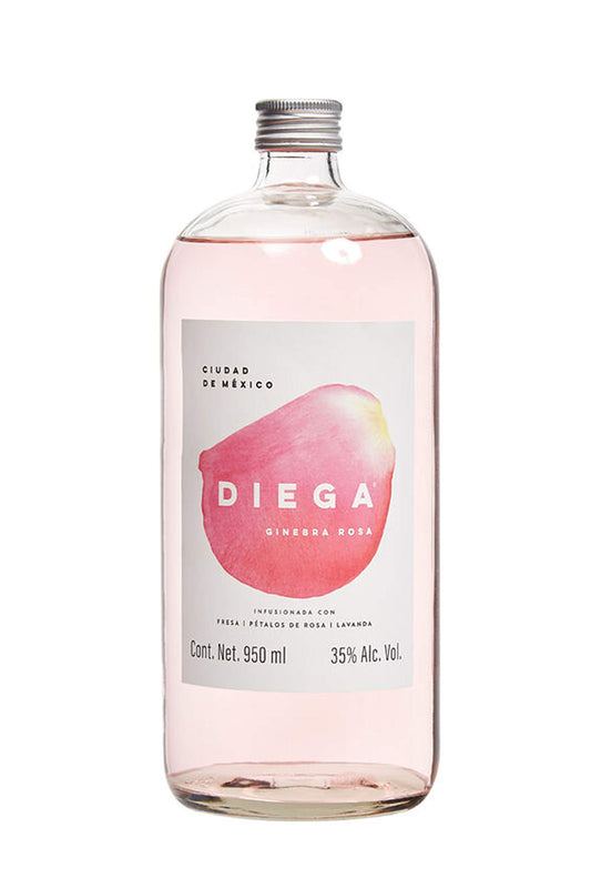 Ginebra Diega Rosa 950 ml