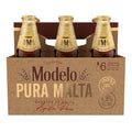 Cerveza Modelo Pura Malta 12 botellas de 355ml