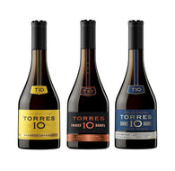 Tripack Brandy Torres 10 + Torres Smoked Barrel + Torres Double Barrel 700 ml c/u