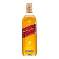 Johnnie Walker, Red Label 1 L, Whisky Blended Scotch, Perfil Aromático, Dulzura Frutal y Vainilla