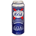 CARLSBERG Cerveza Kronenbourg 1664 Lager Lata 500 24 Pack Importada Francesa Paquete De 24 Cervezas | Cerveza Clara Savoir-Faire Estilo Lager Belga (Laeger)