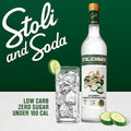 Vodka Stoli Cucumber 750ml