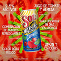 Cerveza Preparada Sol Clamato 24 Latas de 473ml