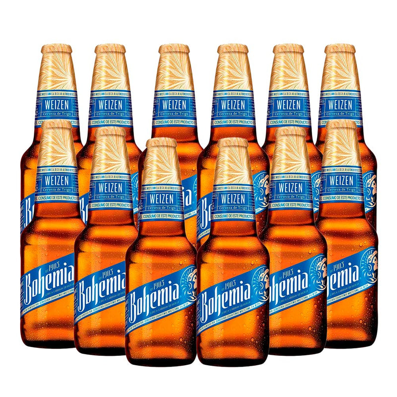 Cerveza Bohemia Weizen 24 Botellas de 355ml