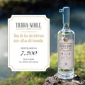 TIERRA NOBLE | Tequila Blanco 100% de Agave | Aromático y Equilibrado | Alcohol Vinos y Licores con Notas Herbales Menta y Cítricos - Agave Multirregión | 750ml