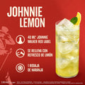 Johnnie Walker, Red Label 1 L, Whisky Blended Scotch, Perfil Aromático, Dulzura Frutal y Vainilla