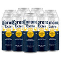 Cerveza Clara Corona Extra tipo Pilsner paquete de 12 latones de 710ml, disfruta su auténtico sabor ligeramente amargo y Fresco, disfrutala fría.