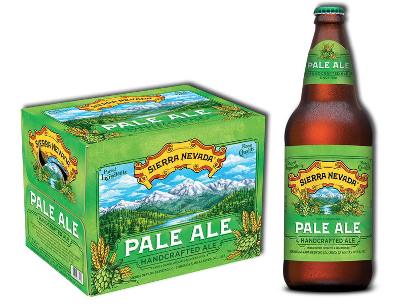 Cerveza Sierra Nevada Pale Ale, 12 pack 355ml. Estilo American Pale Ale, 5.6% ABV