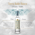 TIERRA NOBLE | Tequila Blanco 100% de Agave | Aromático y Equilibrado | Alcohol Vinos y Licores con Notas Herbales Menta y Cítricos - Agave Multirregión | 750ml