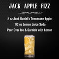 Jack Daniel's Whiskey Tennessee Apple, Combina Whiskey Jack Daniel’s Con Fresco Sabor Manzana Verde, 35% Vol. Alcohol, 700ml