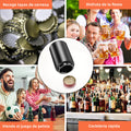 Summala - Destapador de Cerveza, Abridor Automático con Tapa magnética, Destapador de Botellas de acero inoxidable (Negro)
