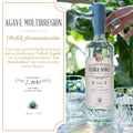 TIERRA NOBLE | Tequila Blanco 100% de Agave | Aromático y Equilibrado | Alcohol Vinos y Licores con Notas Herbales Menta y Cítricos - Agave Multirregión | 750ml