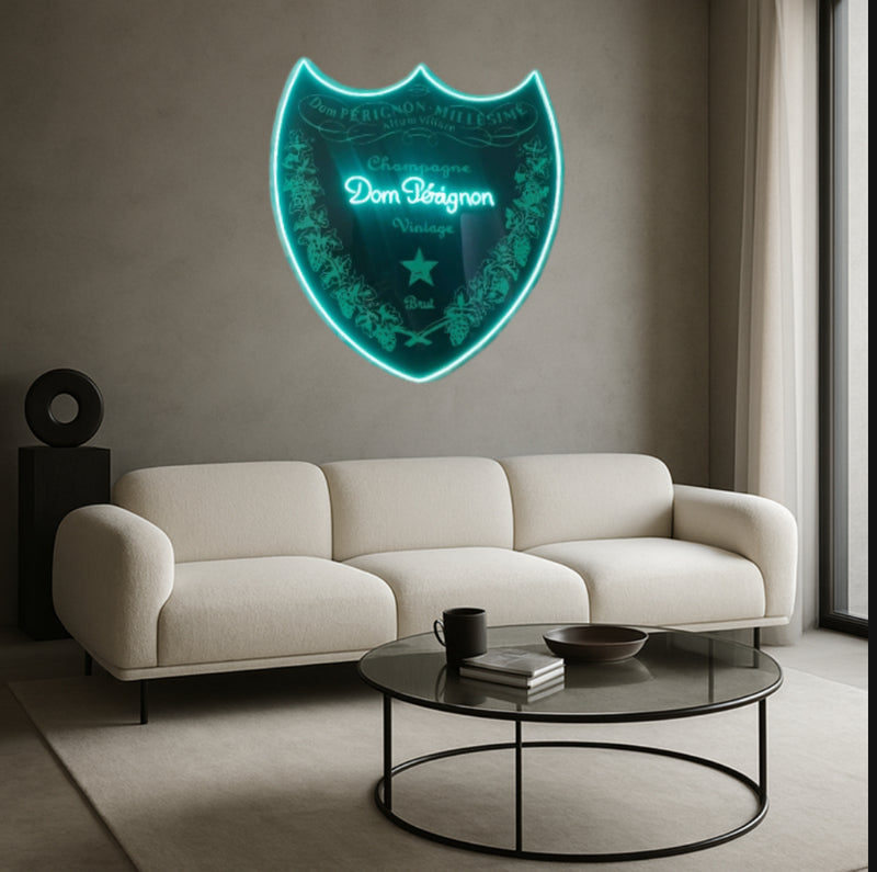 Dom Pérignon Letrero Luminoso Edición Premium