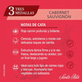 Vino Tinto Santa Rita Tres Medallas Cabernet Sauvignon 750 ml