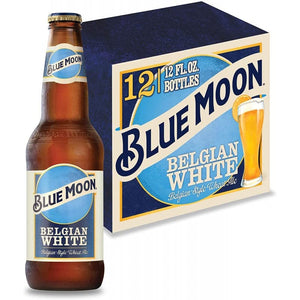 Cerveza Blue Moon Belgian White Belgian Style Wheat 355 ml 12 pack