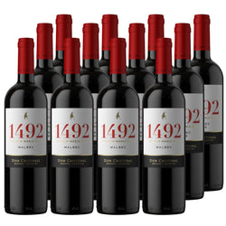 1492 Malbec Vino Tinto Caja 12pz