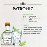 PATRÓN, Tequila Blanco de 700 ml
